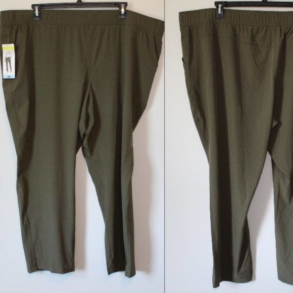 NWT Eddie Bauer Departure Ankle Pants Green Women's Plus Size 3X H14761 - Picture 12 of 13